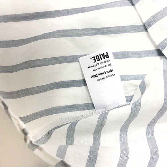 Paige Top One shoulder NWT Halsey Blue - Picture 5 of 7